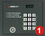 Ukad poziomy z list lokatorw, kaseta podstawowa CD-2500H z NP-3000
